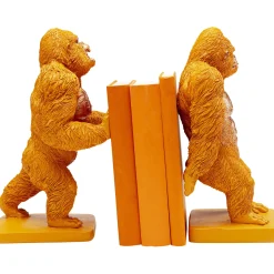 KARE Design Serre-Livres Gorilla Orange (2/Set)