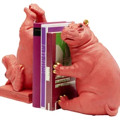 KARE Design Serre-Livres Hippo Fuchsia (2/Set)