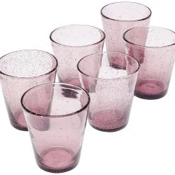 KARE Design Set De Verres Bubble Mauve (6-Pcs)