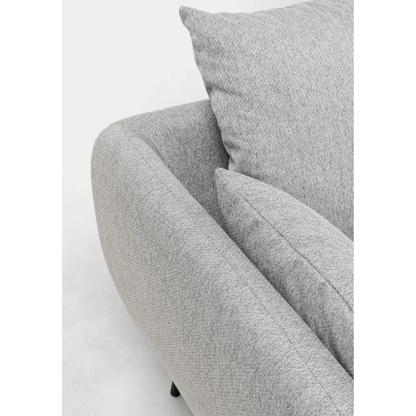 KARE Design Sofa Amalfi 2-Places Gris 219Cm