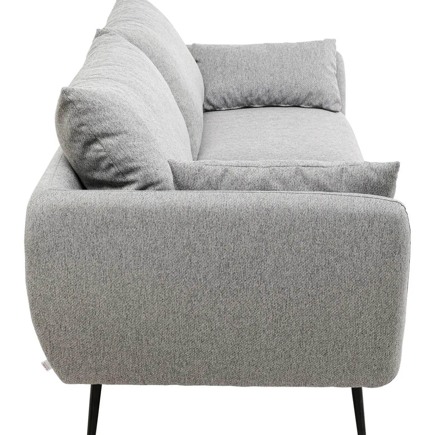 KARE Design Sofa Amalfi 2-Places Gris 219Cm