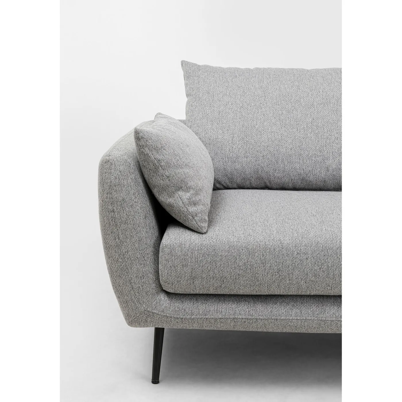 KARE Design Sofa Amalfi 2-Places Gris 219Cm