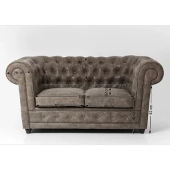 KARE Design Sofa Cambridge 2 Places Vintage Smart