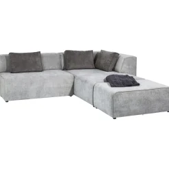 KARE Design Sofa Infinity Meridienne Droite Gris