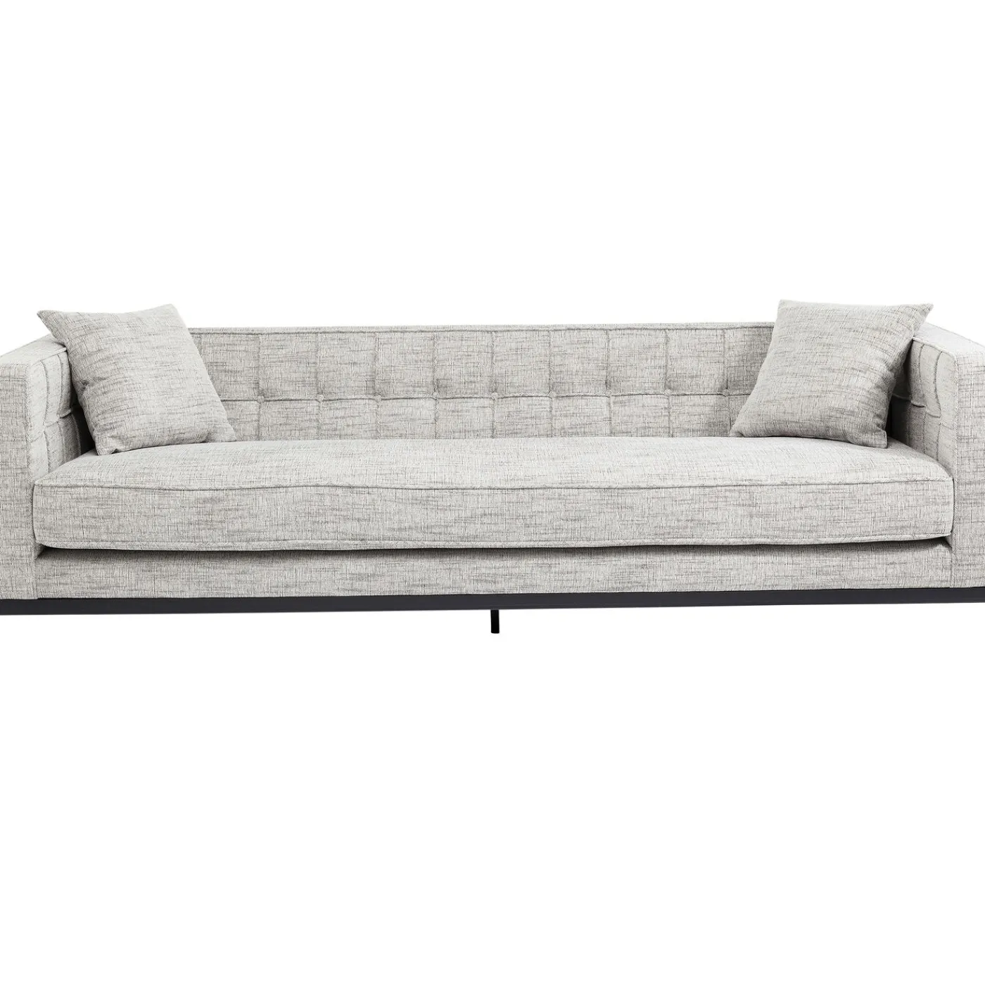 KARE Design Sofa Loft 3-Places Salt & Pepper