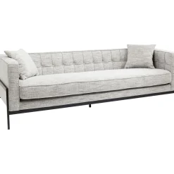 KARE Design Sofa Loft 3-Places Salt & Pepper
