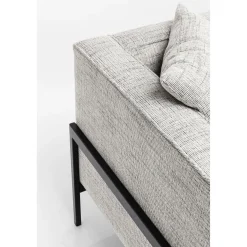 KARE Design Sofa Loft 3-Places Salt & Pepper