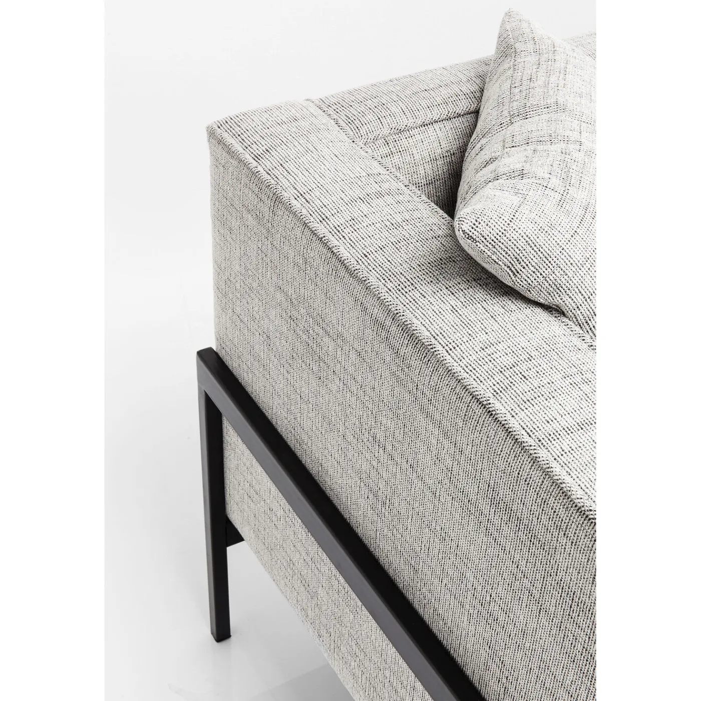 KARE Design Sofa Loft 3-Places Salt & Pepper