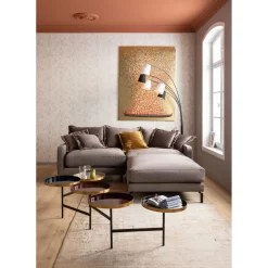 KARE Design Sofa Lullaby 2-Places Taupe