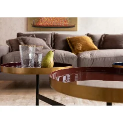 KARE Design Sofa Lullaby 3-Places Taupe