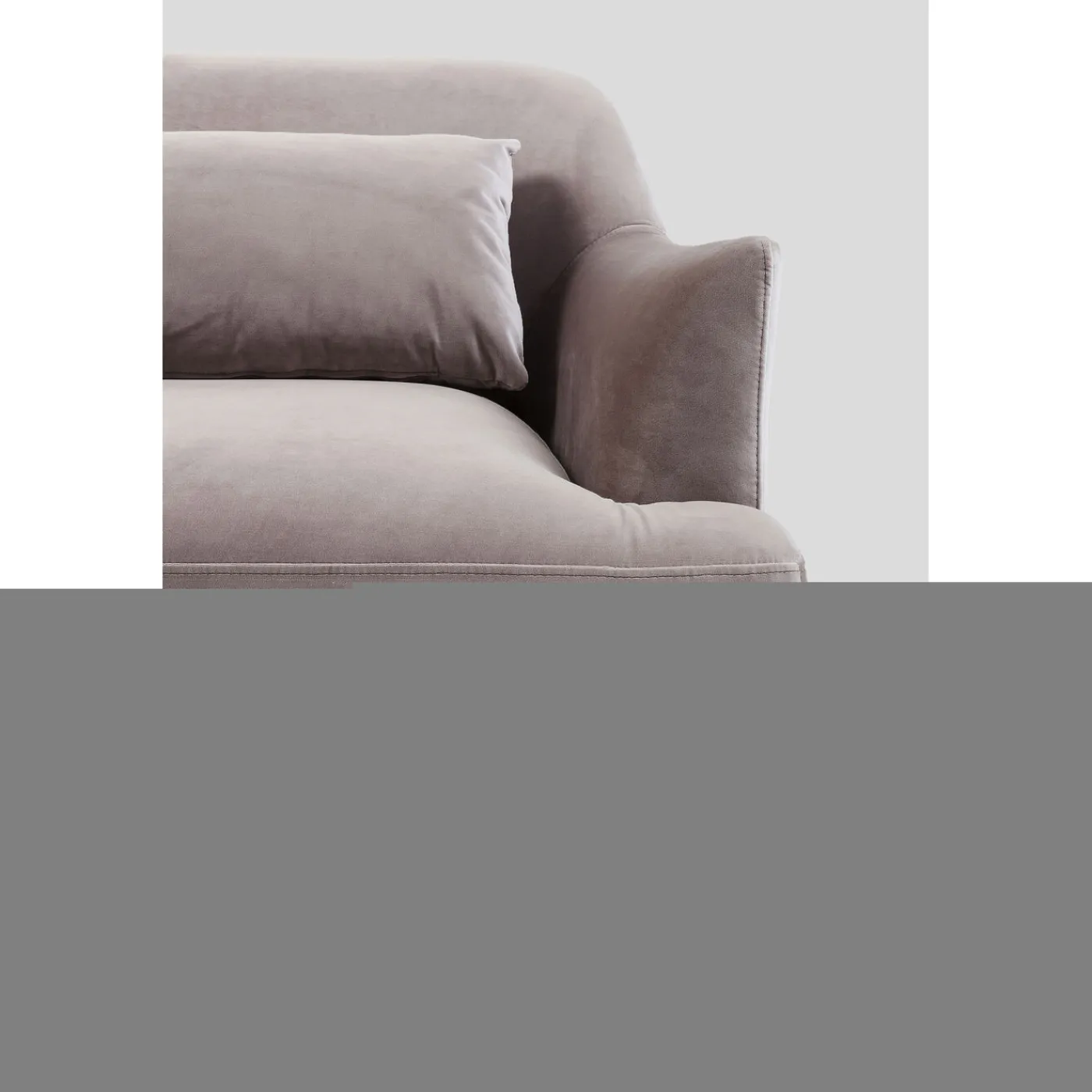 KARE Design Sofa Proud 3-Places Gris