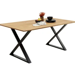 KARE Design Structure Tavola Cross Noir (2/Set)