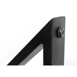 KARE Design Structure Tavola Cross Noir (2/Set)