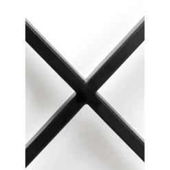 KARE Design Structure Tavola Cross Noir (2/Set)