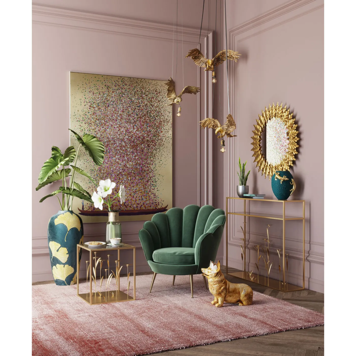 KARE Design Suspension Animal Parrot