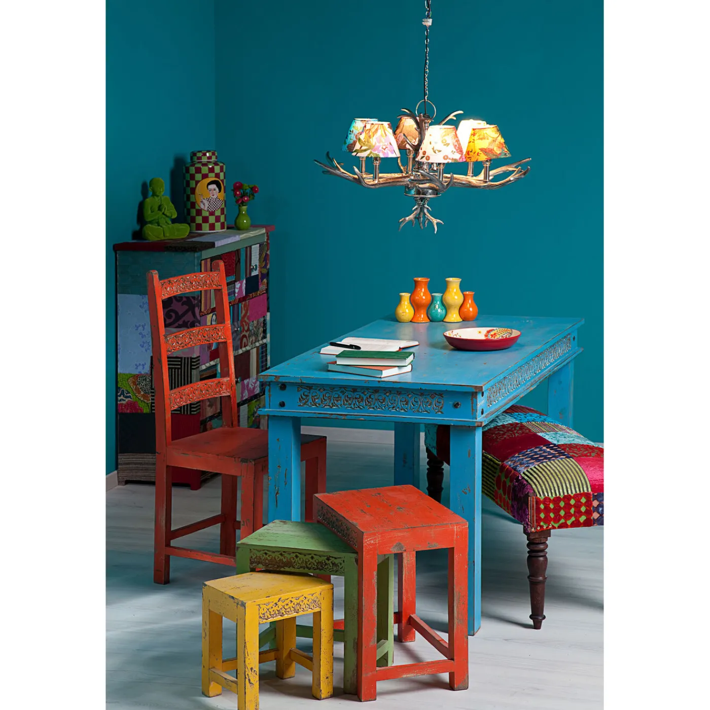 KARE Design Suspension Antler Flowers 6