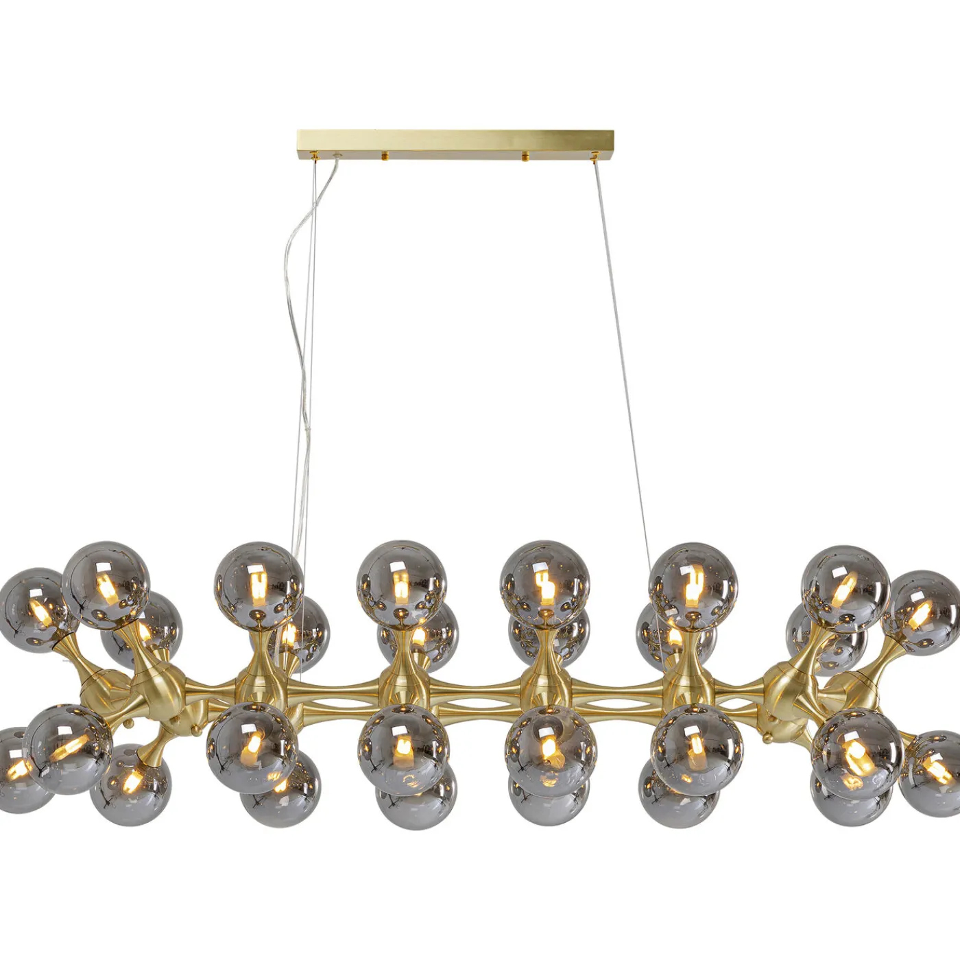 KARE Design Suspension Atomic Balls Laiton 140Cm