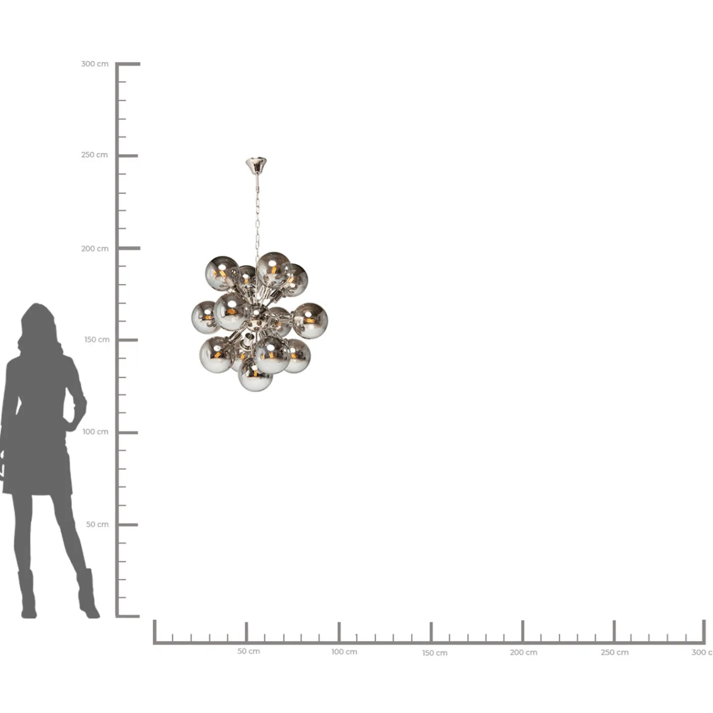 KARE Design Suspension Atomic O72Cm