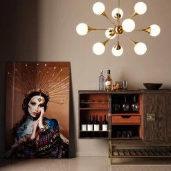 KARE Design Suspension Bulb Fiction 12 Laiton O102Cm