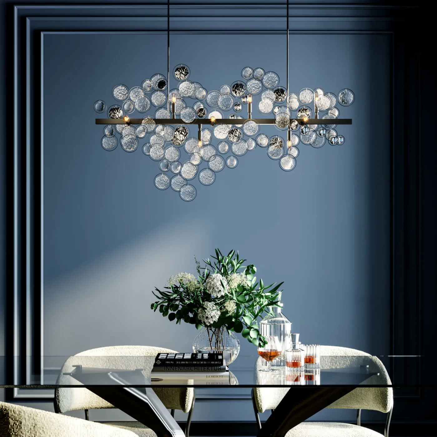 KARE Design Suspension Clouds Clair