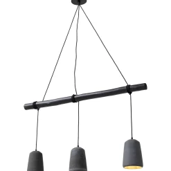 KARE Design Suspension Dining Concrete Noir Tre