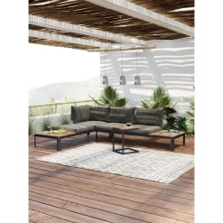 KARE Design Suspension Dining Concrete Noir Tre