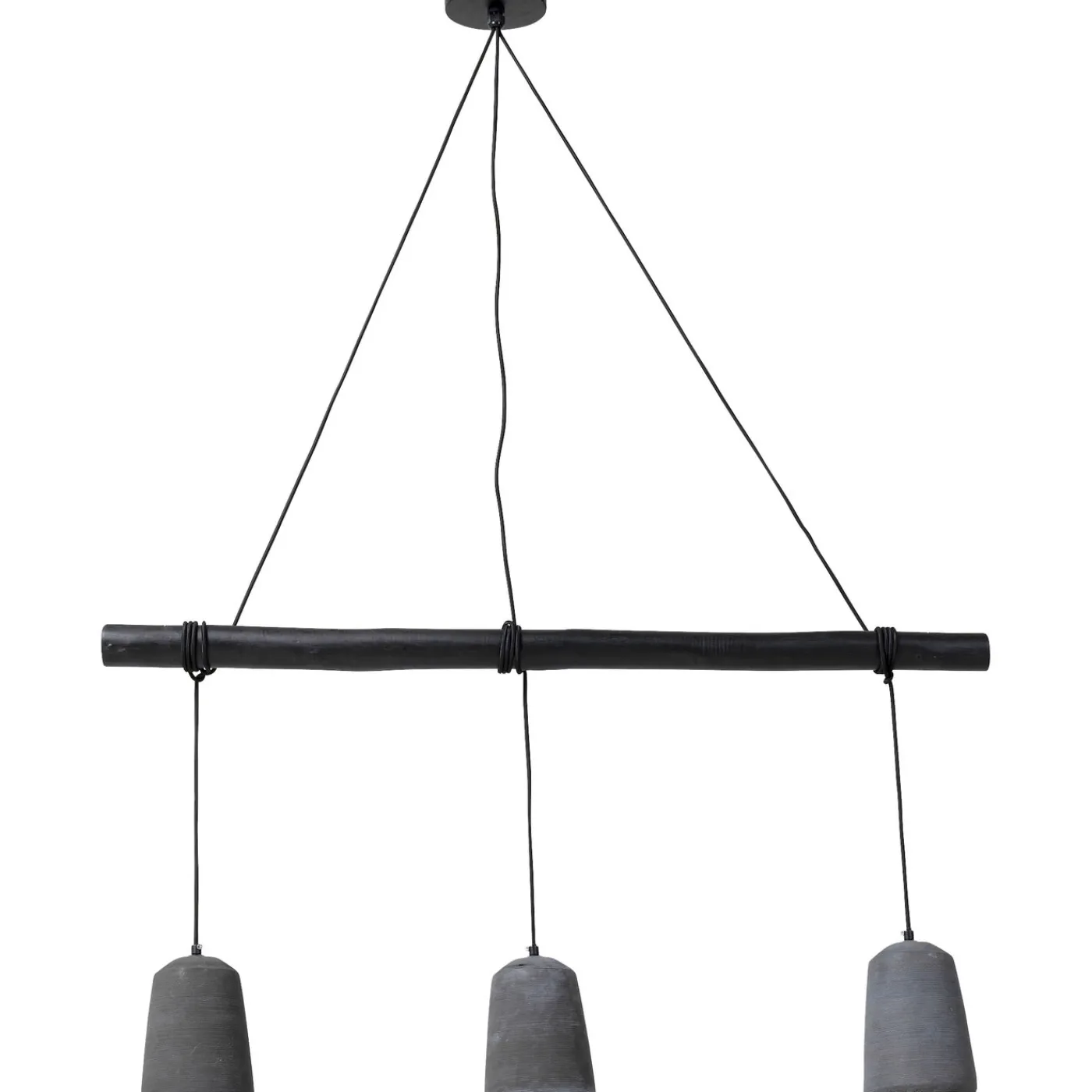 KARE Design Suspension Dining Concrete Noir Tre