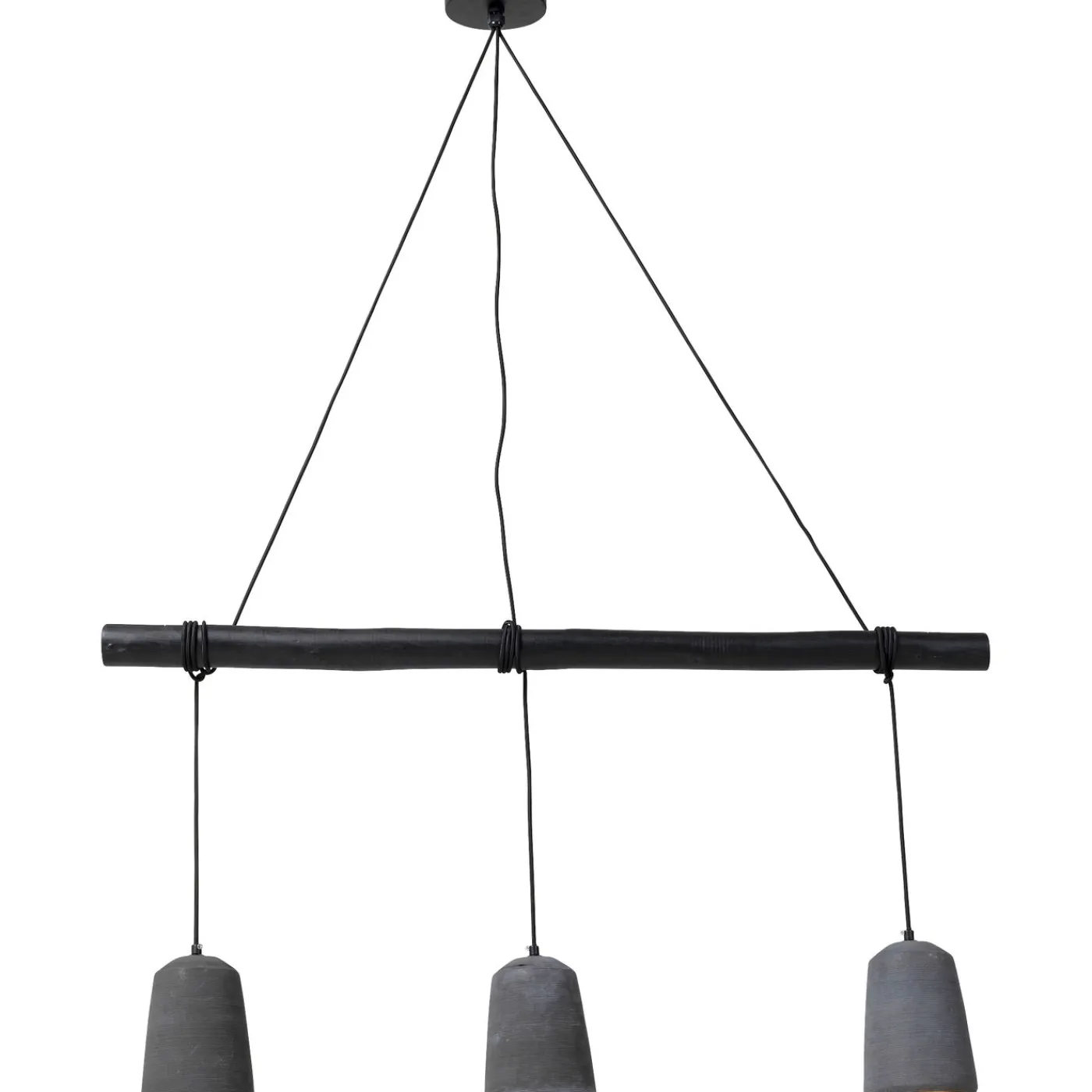 KARE Design Suspension Dining Concrete Noir Tre