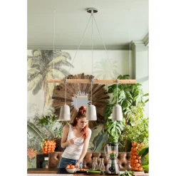 KARE Design Suspension Dining Concrete Tre 120Cm