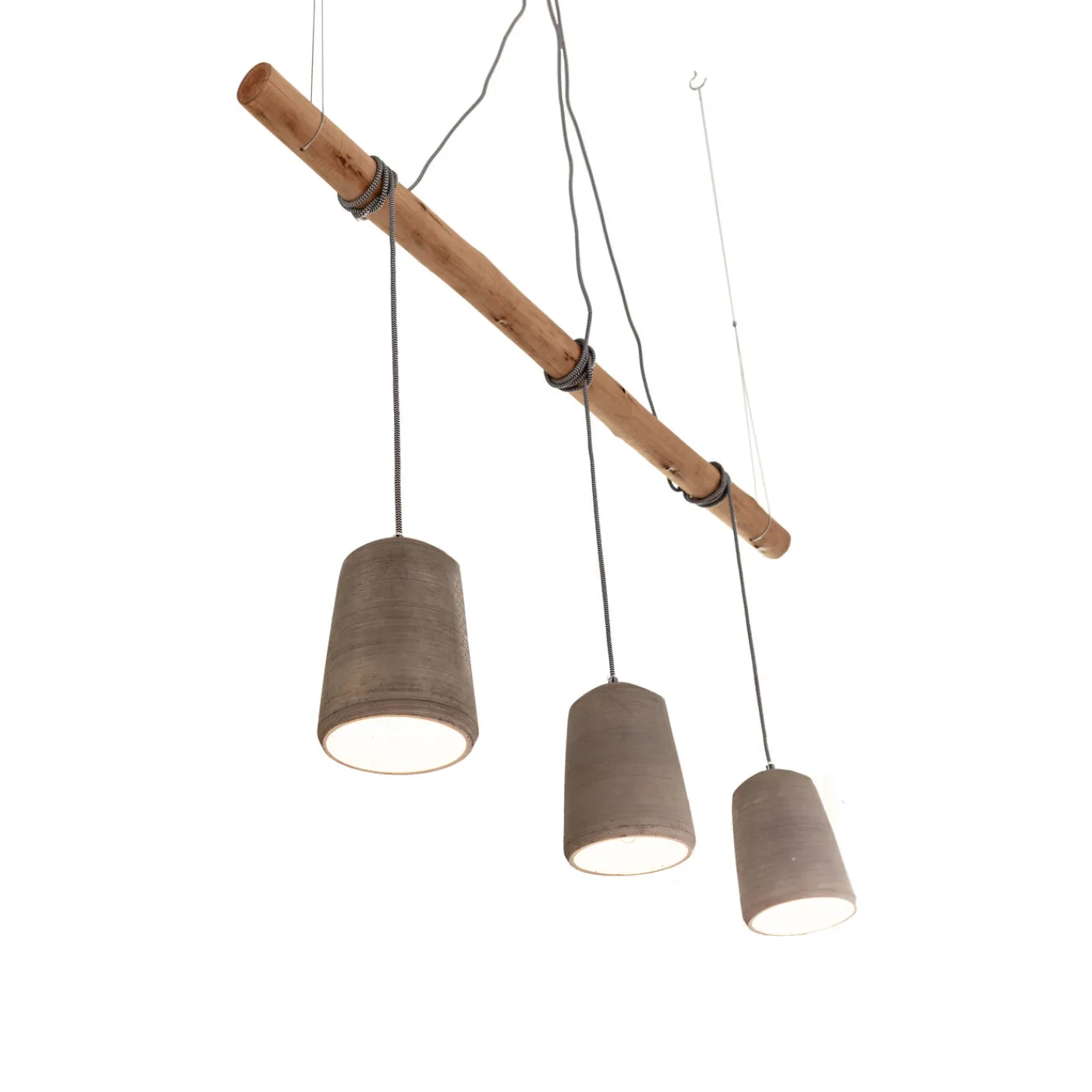 KARE Design Suspension Dining Concrete Tre 120Cm