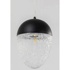 KARE Design Suspension Frozen Noir Mat O20Cm