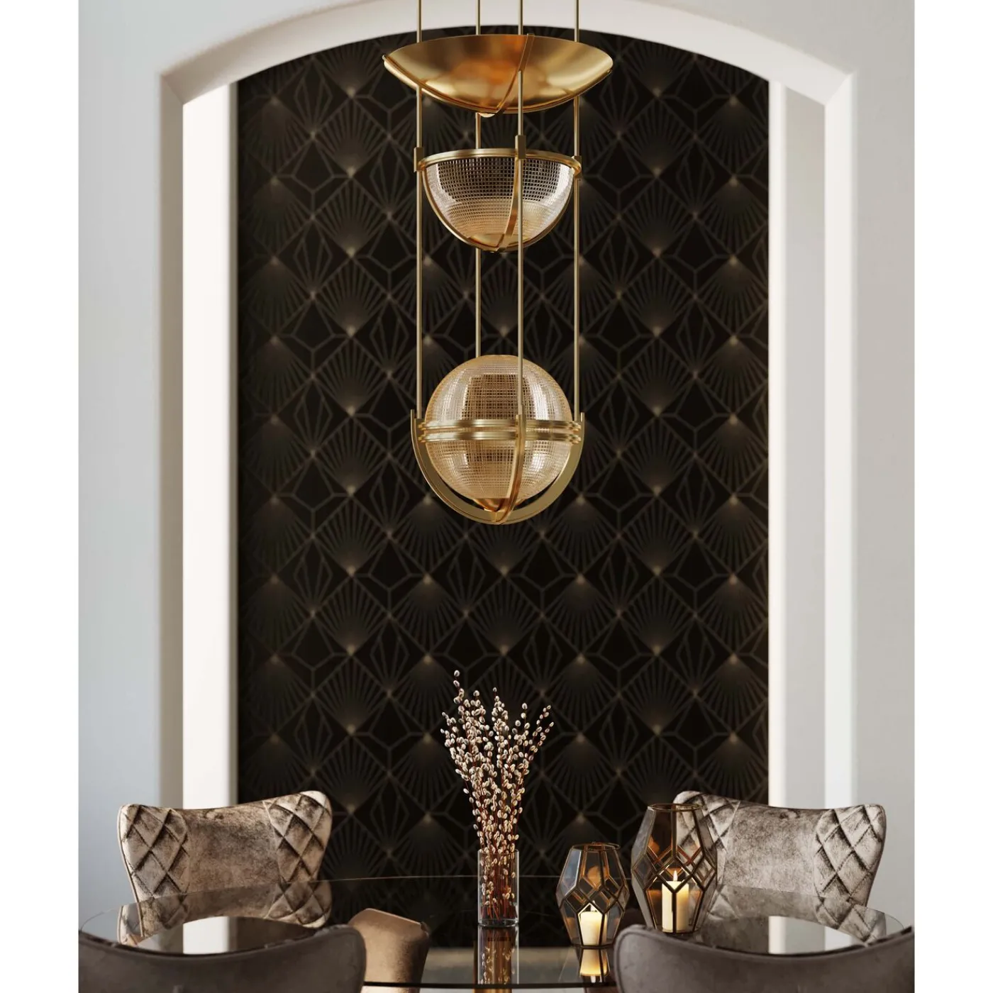 KARE Design Suspension Global Basket O52Cm