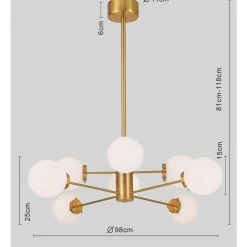 KARE Design Suspension Heavenly Dore O98Cm