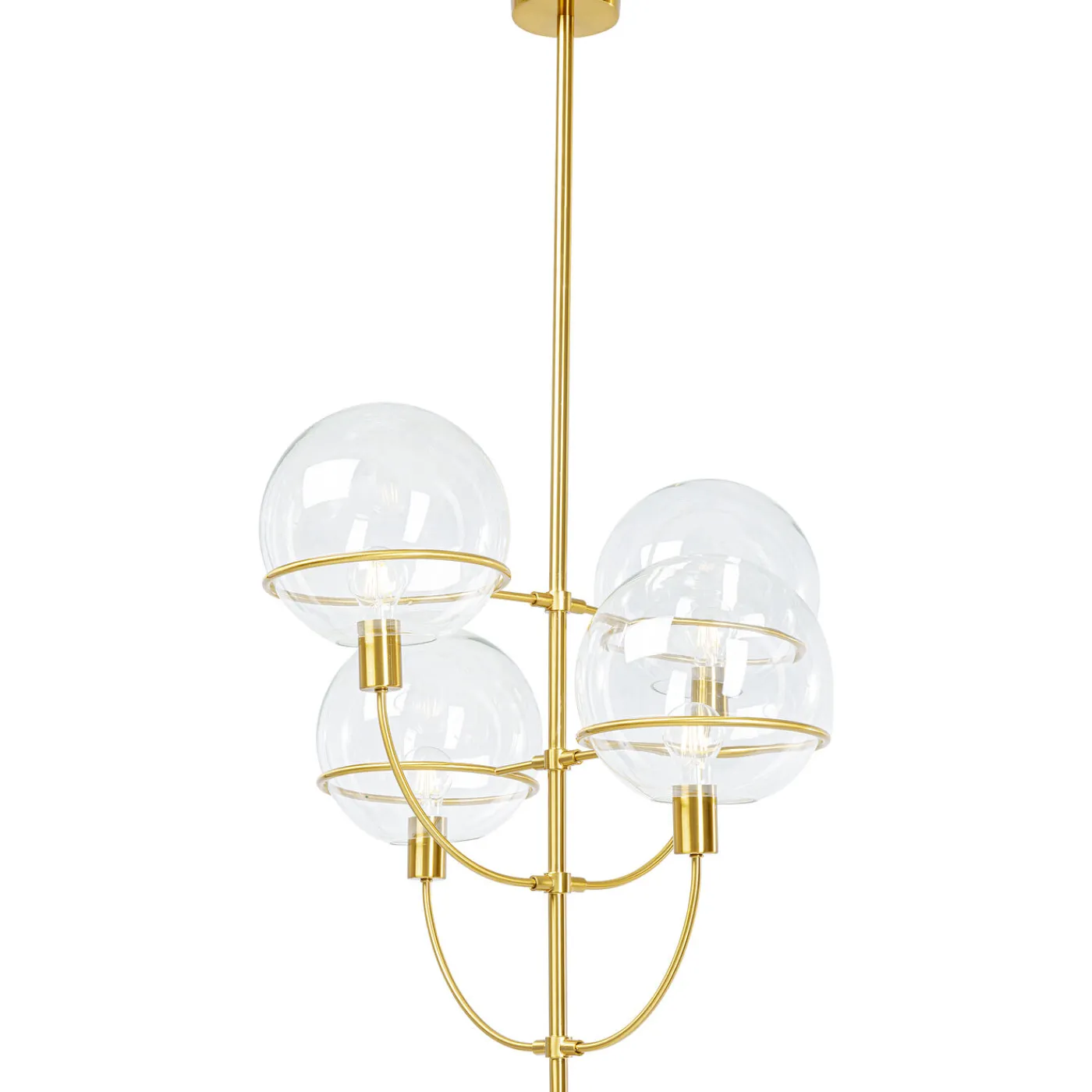 KARE Design Suspension Lantern Brass O68Cm