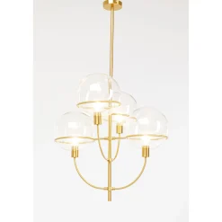 KARE Design Suspension Lantern Brass O68Cm