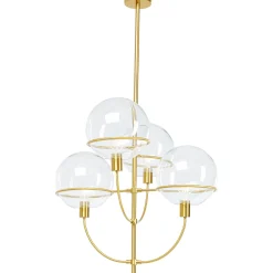 KARE Design Suspension Lantern Brass O68Cm