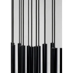 KARE Design Suspension Living Vegas Noir Mat Led 120Cm