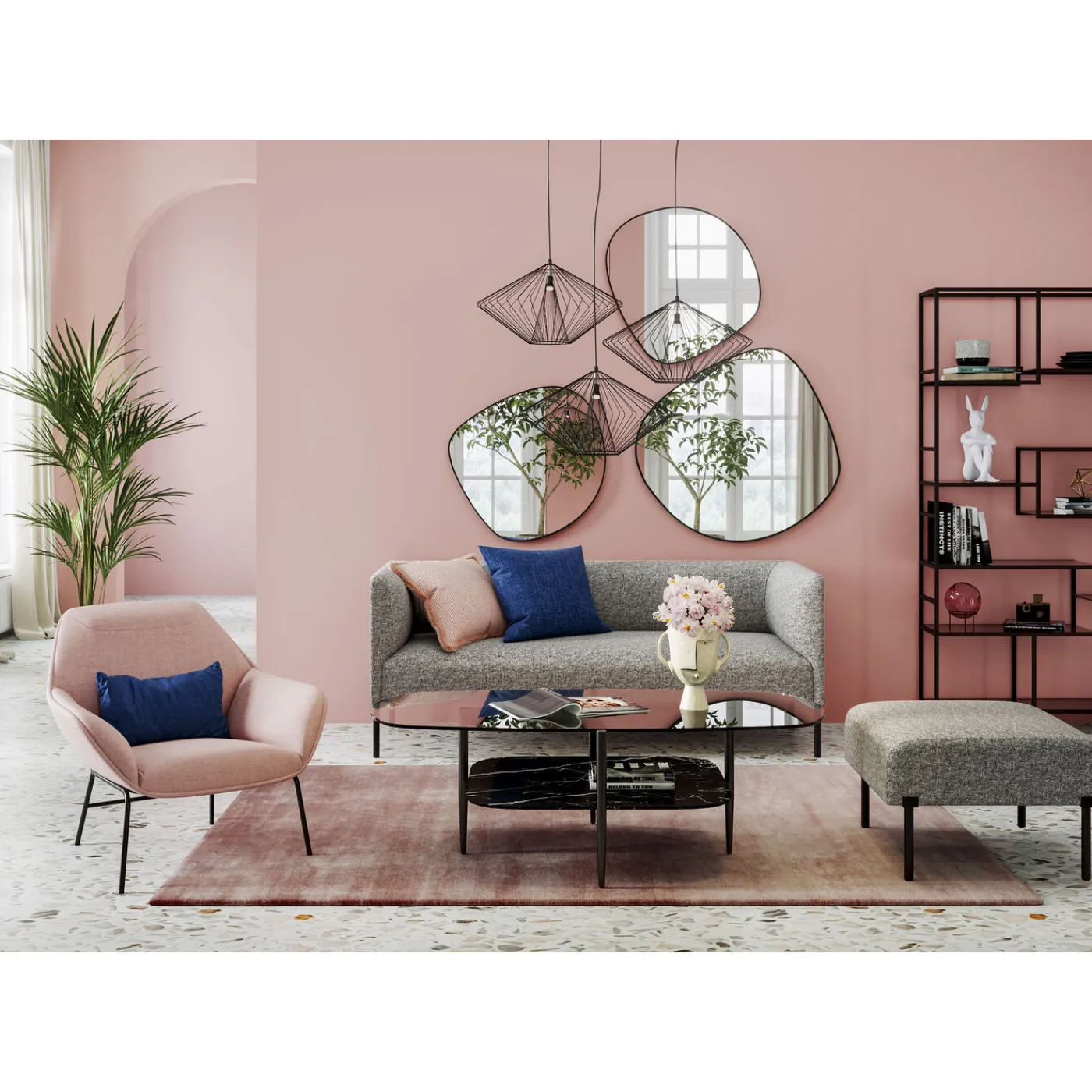 KARE Design Suspension Modo Wire Ronde