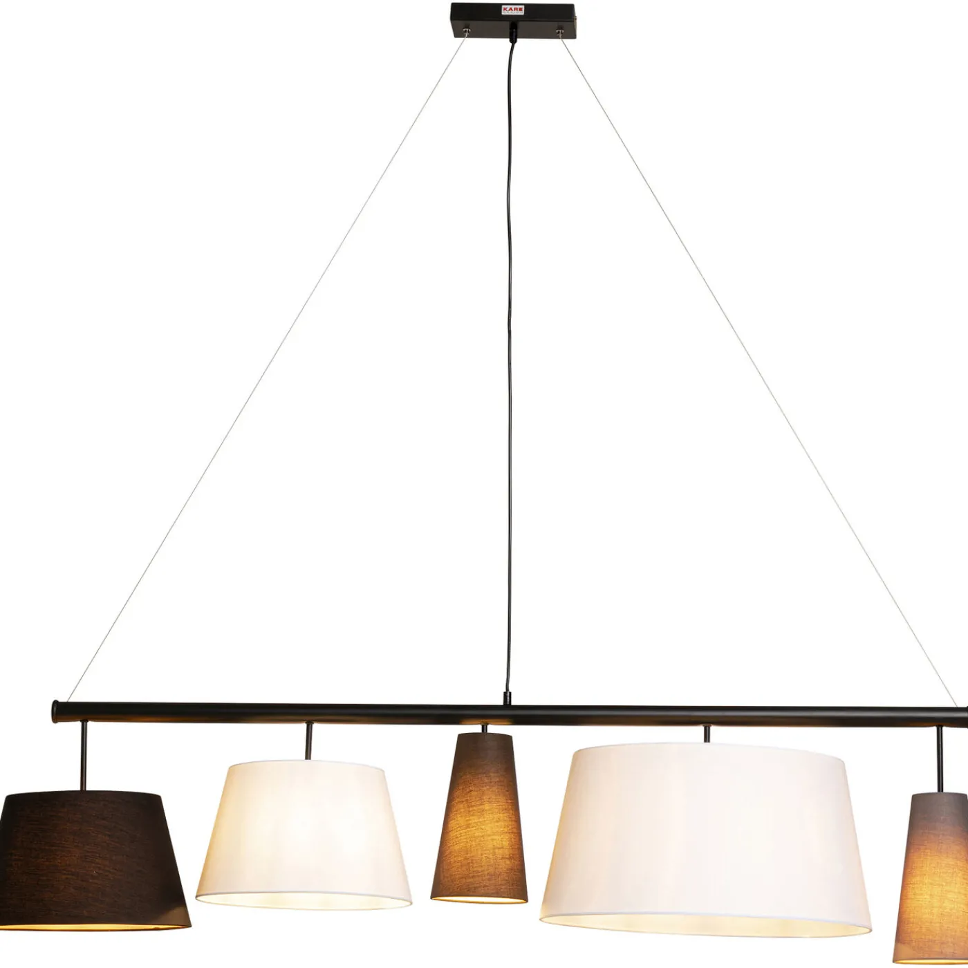KARE Design Suspension Parecchi Noire 140Cm
