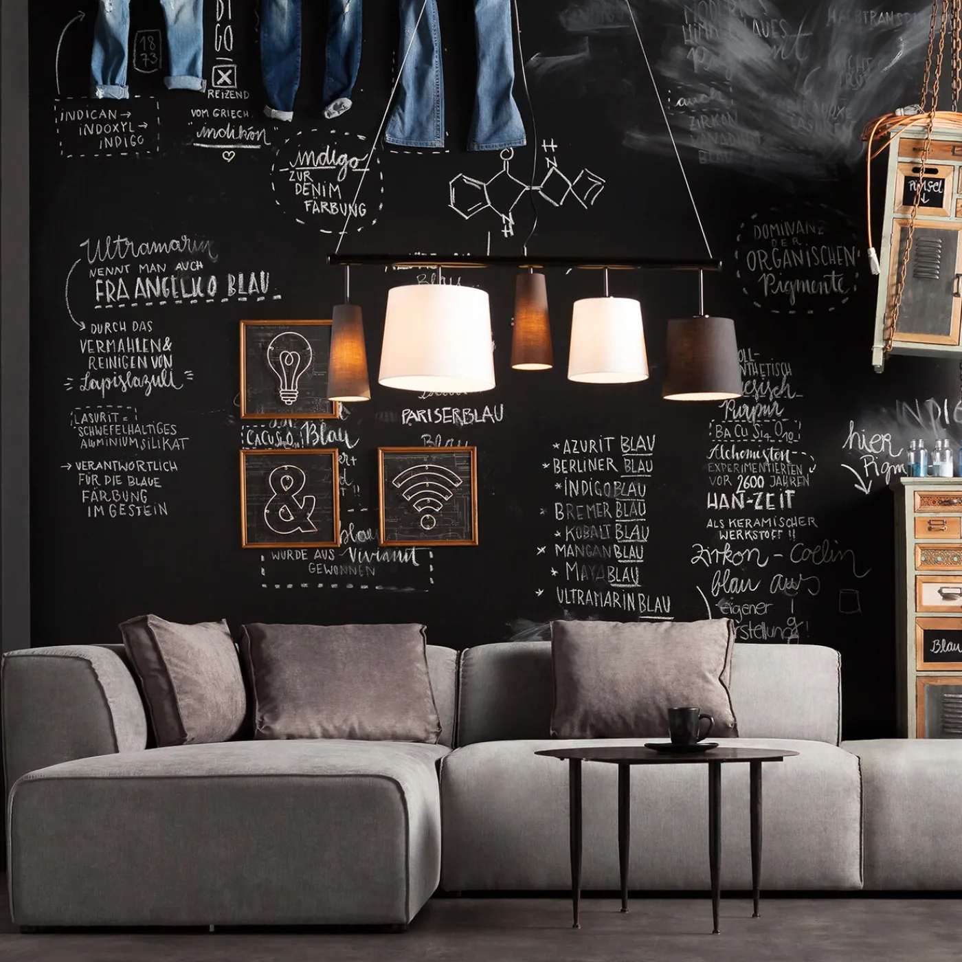 KARE Design Suspension Parecchi Noire 100Cm