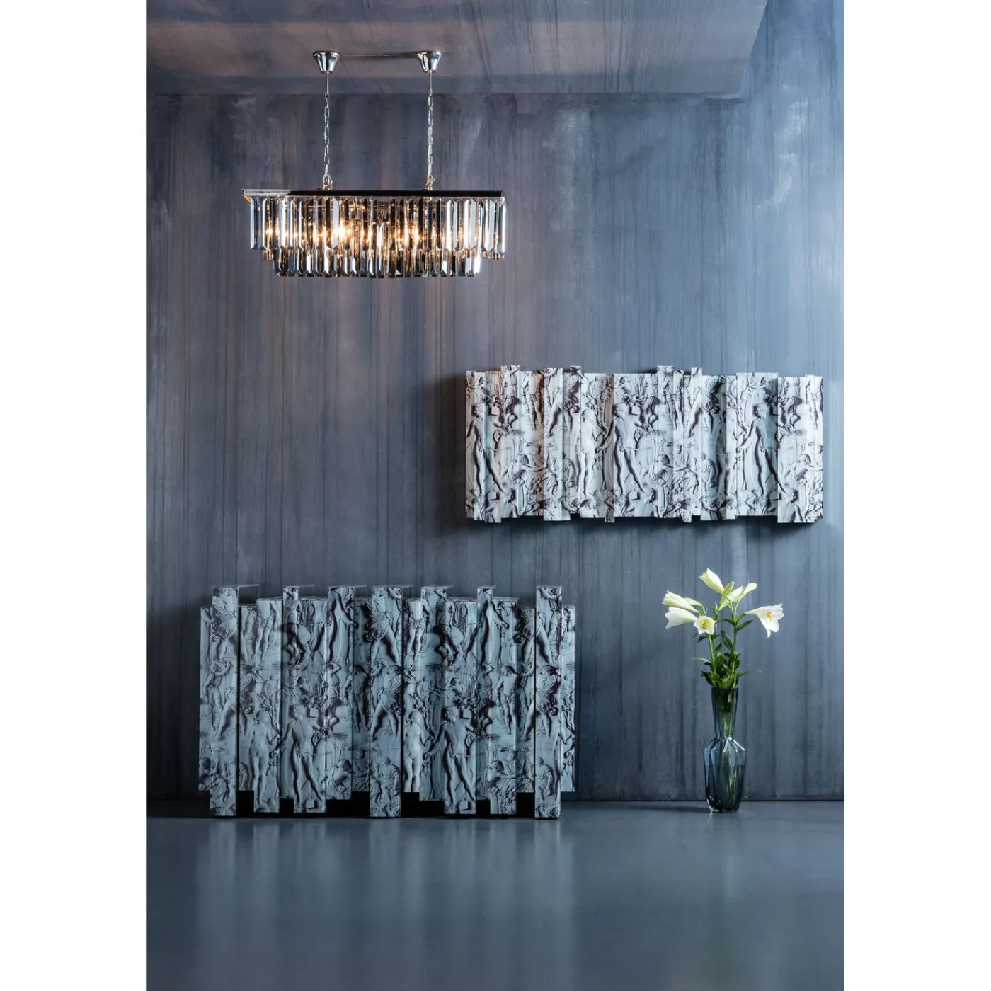 KARE Design Suspension Rectangulaire Smoky Lounge