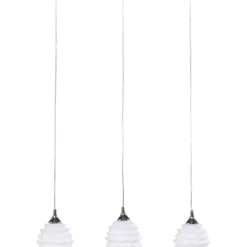 KARE Design Suspension Ruffle Dining Blanc