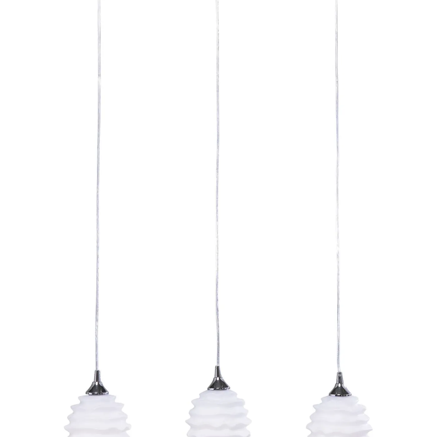KARE Design Suspension Ruffle Dining Blanc