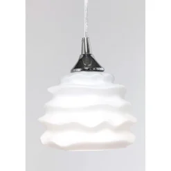 KARE Design Suspension Ruffle Dining Blanc
