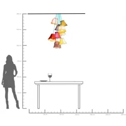 KARE Design Suspension Saloon Flowers 9