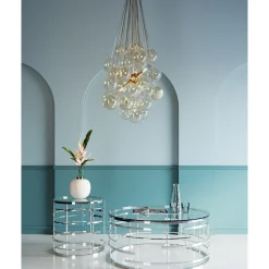 KARE Design Suspension Snowballs Ambre O50Cm