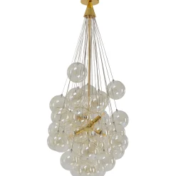 KARE Design Suspension Snowballs Ambre O50Cm