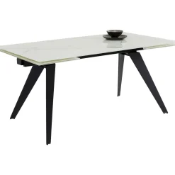 KARE Design Table A Rallonges Amsterdam Look Marbre 160(40+40)