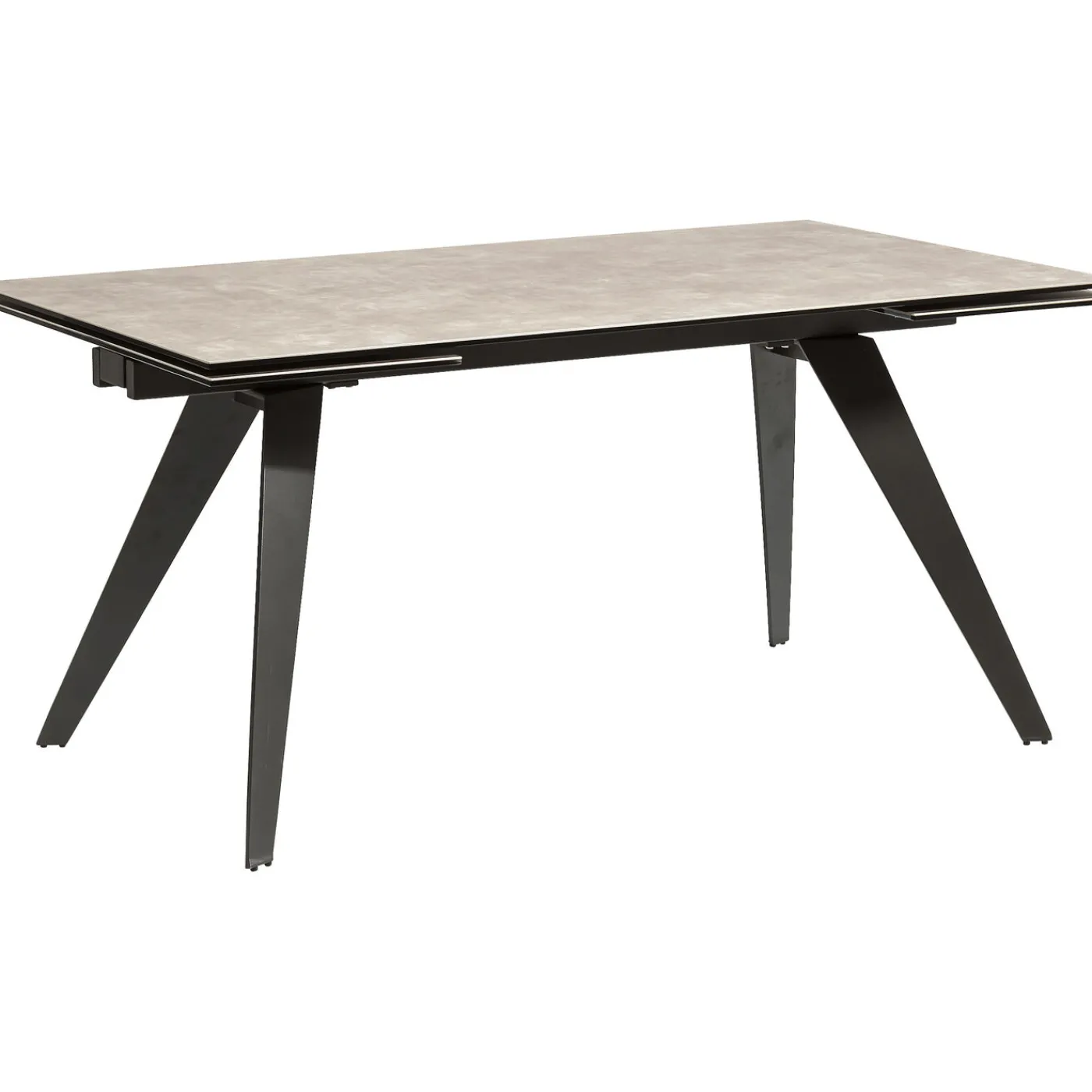 KARE Design Table A Rallonges Amsterdam Fonce 160/40+40)X90Cm