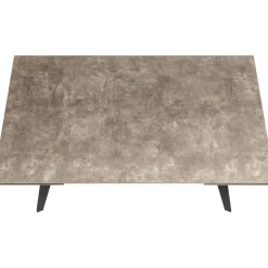 KARE Design Table A Rallonges Amsterdam Fonce 160/40+40)X90Cm